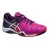 Asics Womens GEL Resolution 6 Tennis Shoes - Pink/Purple - UK 5 - thumbnail image 1