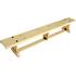 SURE SHOT Lite Wood Coloured Bench 2m Long - (6ft 7in)