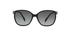 Prada PR01OS 1AB/3M1 Black/Grey Gradient Sunglasses