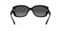 Ray-Ban RB4101 Jackie Ohh Shiny Black Sunglasses Polarised - thumbnail image 6