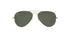 Ray-Ban 0RB3025 Aviator Large Metal Gold Arista Sunglasses - thumbnail image 2