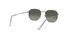 Ray-Ban Hexagonal RB3548N Gold/Blue Grey Sunglasses - thumbnail image 4