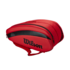 Wilson Federer DNA 12 Racket Bag - Infrared - thumbnail image 2