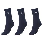 Tecnifibre Men's Classic Socks 3 Pack Marine