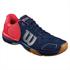 Wilson Vertex Men`s Squash & Indoor Shoes Navy/Neon Red  - thumbnail image 1